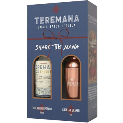 TEREMANA REPOSADO WITH SHAKER 750ML 80 PROOF
