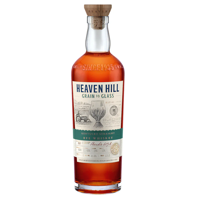 HEAVEN HILL GRAIN TO GLASS RYE 700ML