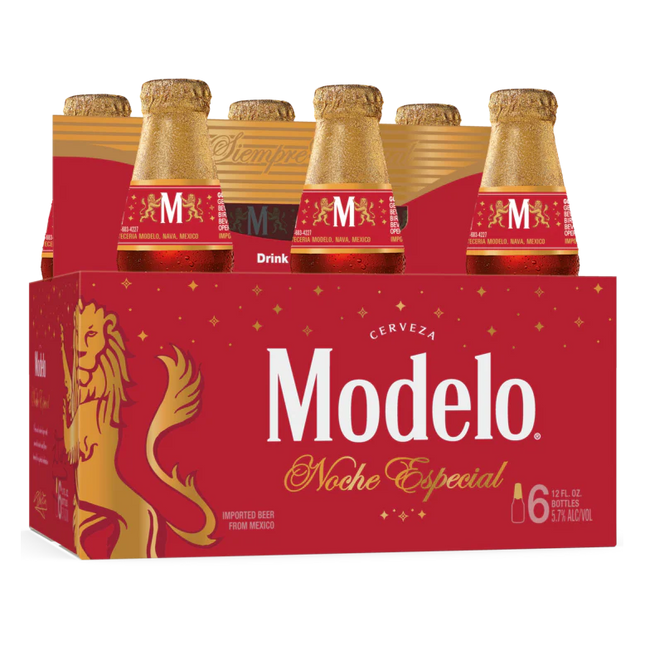 MODELO NOCHE ESPECIAL 6PK 12OZ BOTTLE