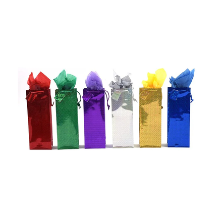 Elegant Wine Bottle Gift Bag for Gifting