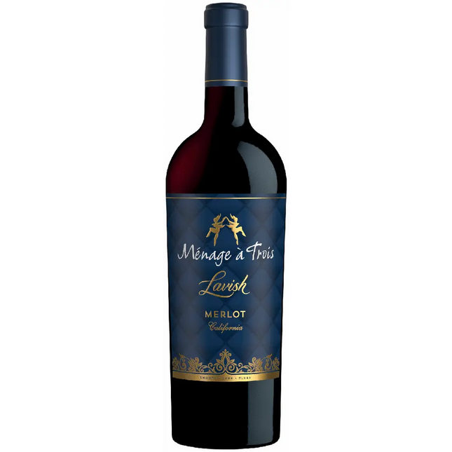 MENAGE A TROIS LAVISH MERLOT 750ML