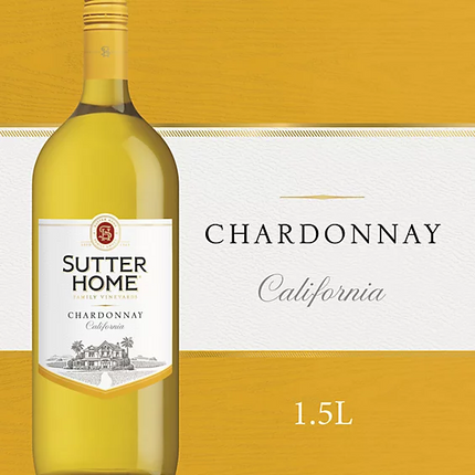 SUTTER HOME CHARDONNAY 1.5LT