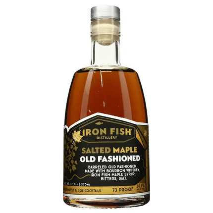 IRON FISH SALT MPL OLD FASHION 73 Proof 375 ml