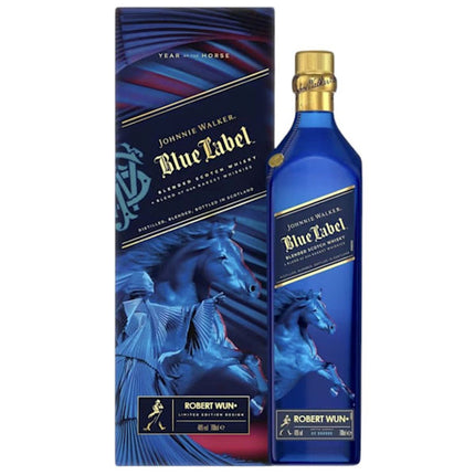 JOHNNIE WALKER BLUE LABEL YEAR OF THE HORSE 750ML 92 PROOF