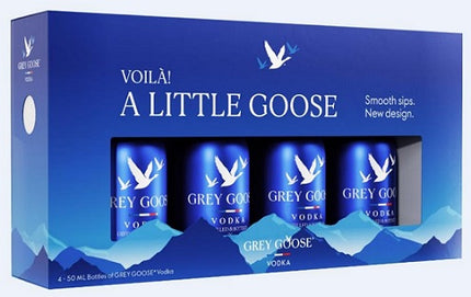 GREY GOOSE ALUMINUM 50ML4PK