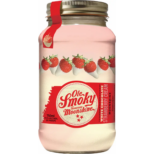 OLE SMOKY WHITE CHOC STRAWBERY 35 Proof 750 ml