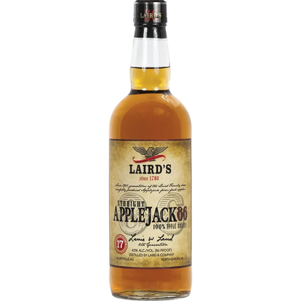 LAIRD'S STRAIGHT APPLEJACK 86 86 Proof 750 ml