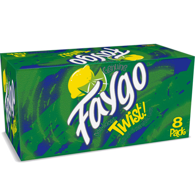 FAYGO TWIST 8PK 12OZ CAN