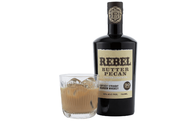 REBEL BUTTER PECAN CREAM LIQUEUR 750ML 30 PROOF