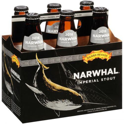SIERRA NEVADA NARWHAL IMPERIAL STOUT 6PK 12OZ BOTTLES