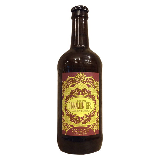 LEFT FOOT CINNAMON GIRL HARD APPLE CIDER 1PK 500ML