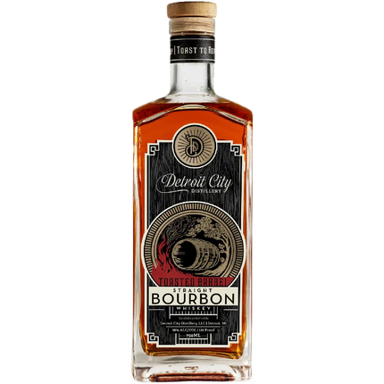DETROIT CITY TOASTED BARREL 750ML 100 PROOF