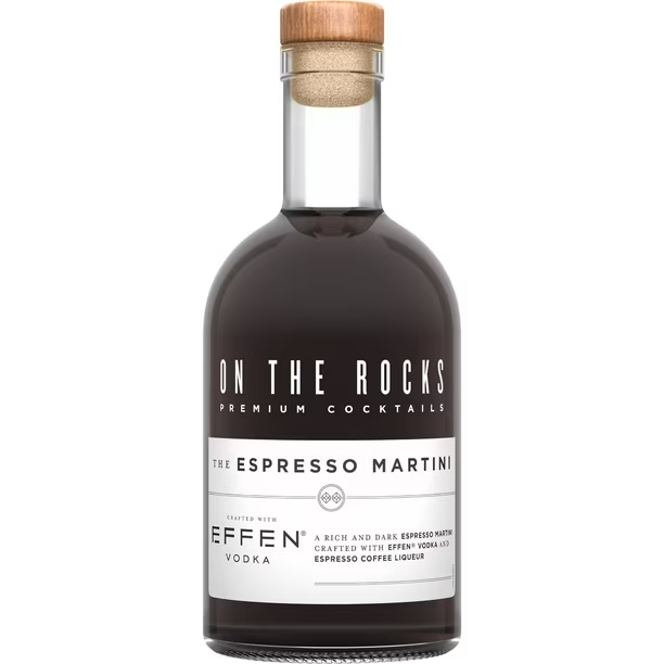 ON THE ROCKS ESPRESSO MARTINI 750ML 40 PROOF