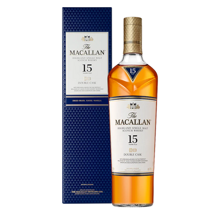 MACALLAN DOUBLE CASK-15YR 86 Proof 750 ml