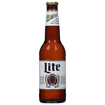 MILLER LITE 1PK 12OZ BOTTLE