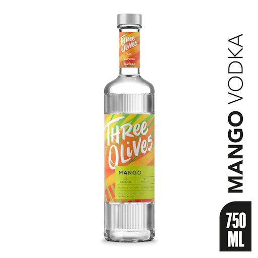 THREE OLIVES MANGO 60 Proof 750 ml