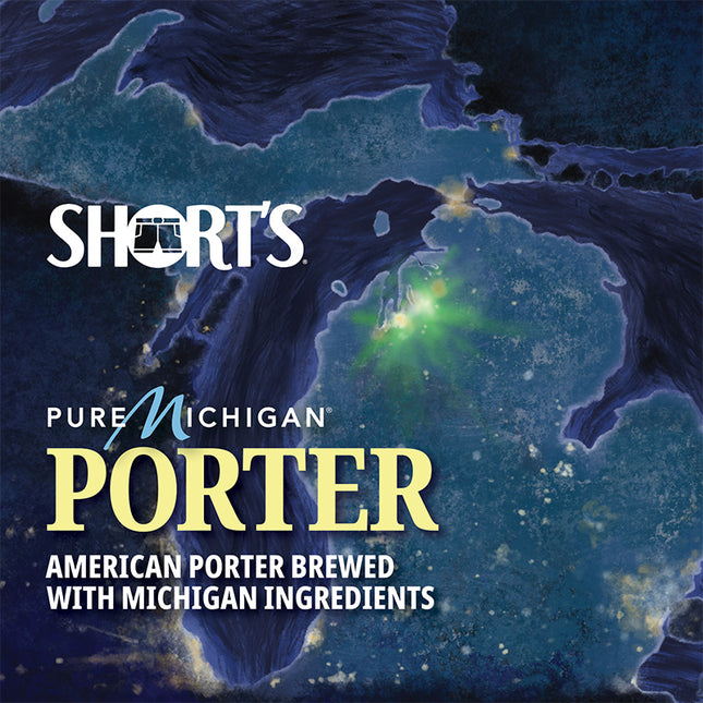 SHORTS PURE MICHIGAN PORTER 6PK 12OZ CAN