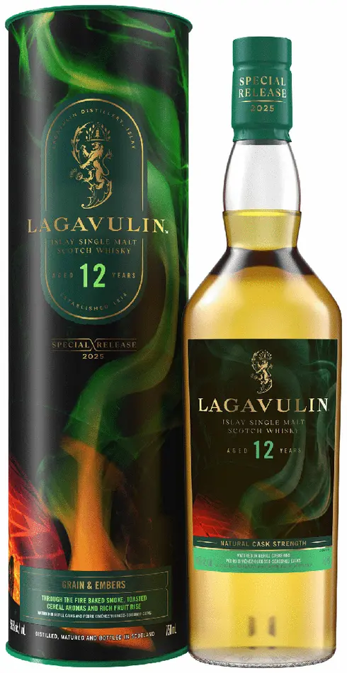 LAGAVULIN 12YR SR2025 GRAIN & EMBERS 750ML 113 PROOF