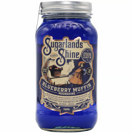 SUGARLANDS BLUEBERRY MUFFIN 70 Proof 750 ml