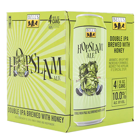 BELL'S HOPSLAM DOUBLE IPA 4PK 16OZ CAN