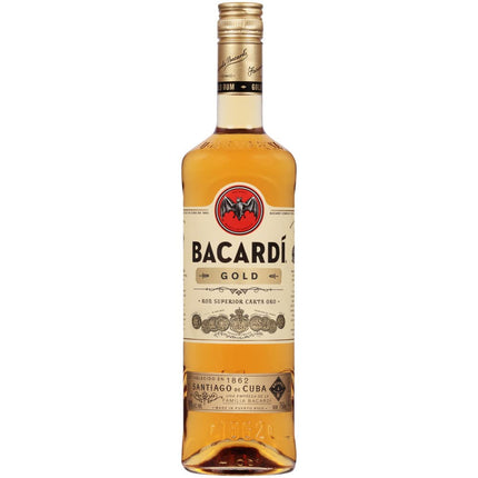 BACARDI GOLD (P R) 80 Proof 750 ml