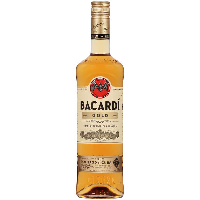 BACARDI GOLD (P R) 80 Proof 750 ml