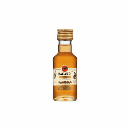 BACARDI GOLD (P R) 80 Proof 100 ml