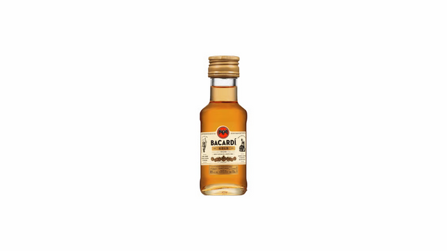 BACARDI GOLD (P R) 80 Proof 100 ml
