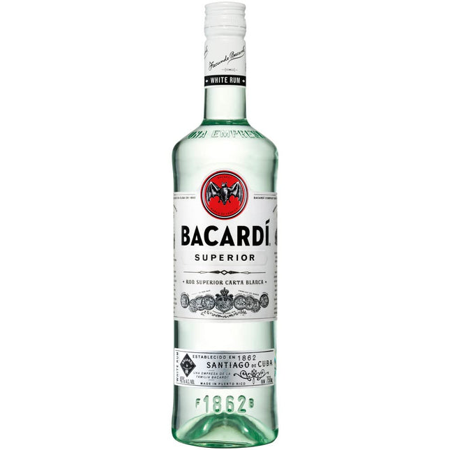 BACARDI SUPERIOR (P R) 80 Proof 750 ml