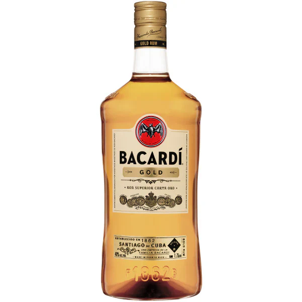 BACARDI GOLD (P R) PL 80 Proof 1750 ml