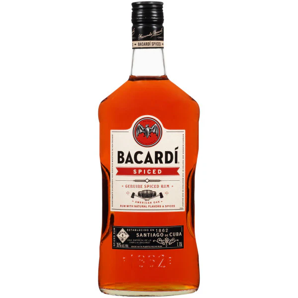 BACARDI SPICED RUM 70 Proof 1750 ml