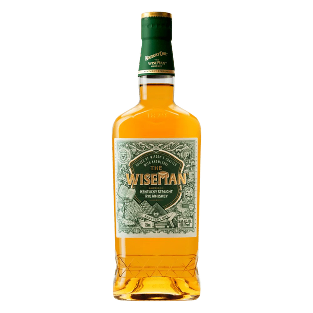 THE WISEMAN RYE WHISKEY 100.8 Proof 750 ml