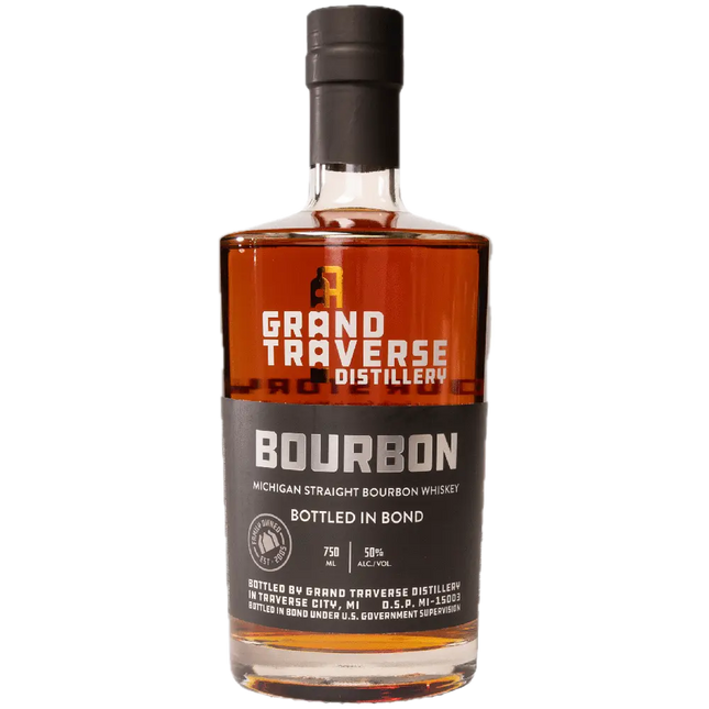 GRAND TRAVERSE BIB BOURBON 100 Proof 750 ml