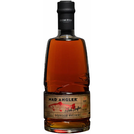 IRON FISH MAD ANGLER BOURBON 93 Proof 750 ml