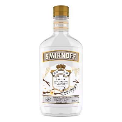 SMIRNOFF VANILLA PL 70 Proof 375 ml