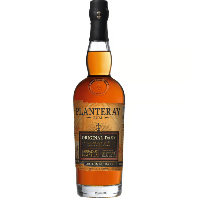 PLANTERAY ORIGINAL DARK RUM 750ML 80 PROOF
