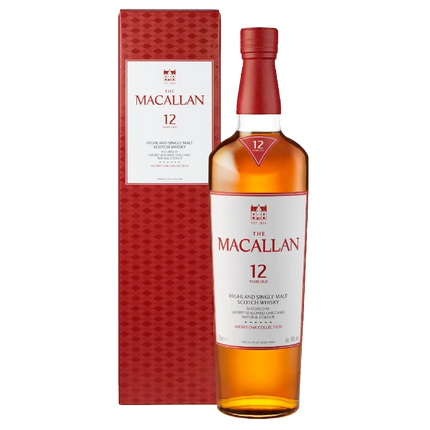 MACALLAN-12 YR SHERRY CASK 86 Proof 750 ml