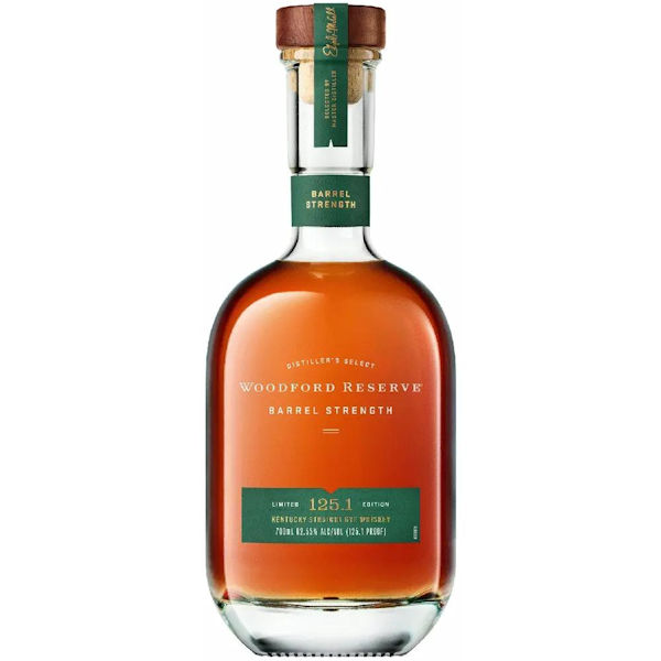 WOODFORD RESERVE BARREL STRENGTH RYE WHISKEY 700ML 125.1 PROOF