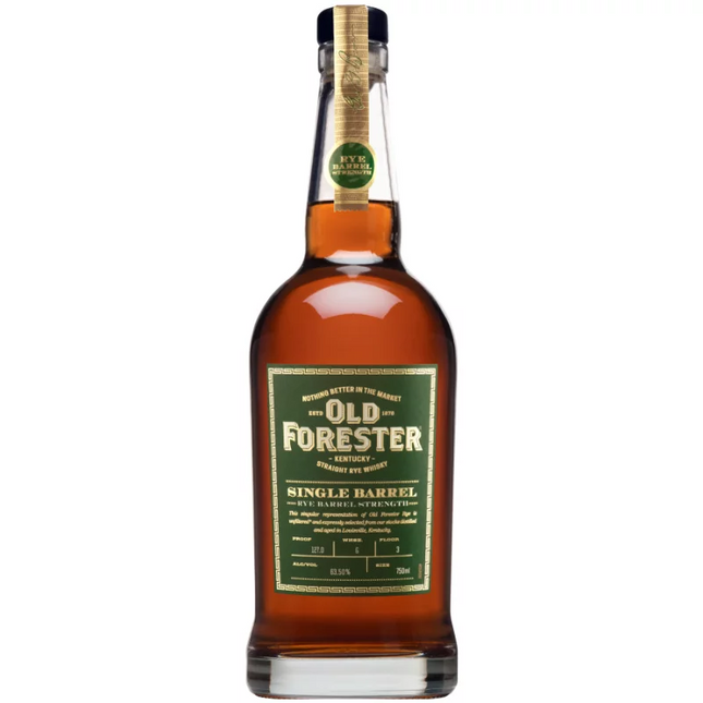 OLD FORESTER SINGLE BARREL RYE 131.2 Proof 750 ml