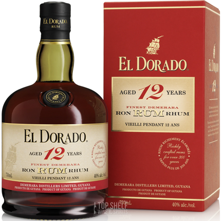 EL DORADO-12 YR 80 Proof 750 ml