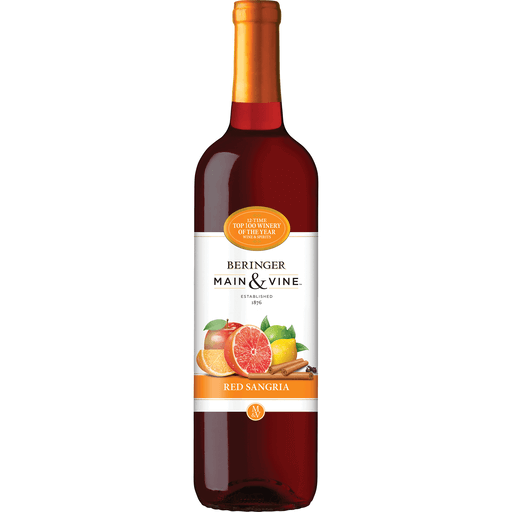 BERINGER MAIN & VINE RED SANGRIA 750 ML