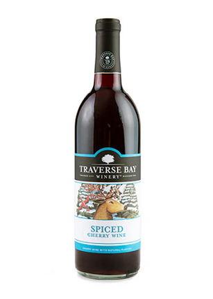 TRAVERSE BAY WINERY SPICED CHERRY WINE 750 ML