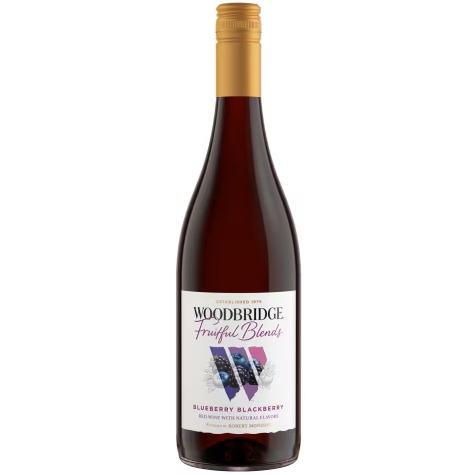 WOODBRIDGE FRUITFUL BLENDS BLUEBERRY BLACKBERRY  750ML
