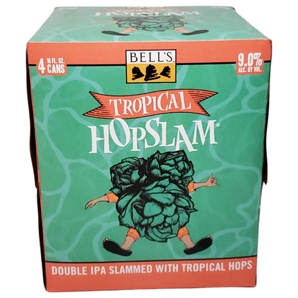 BELL'S TROPICAL HOPSLAM DOUBLE IPA 4PK 16OZ CAN