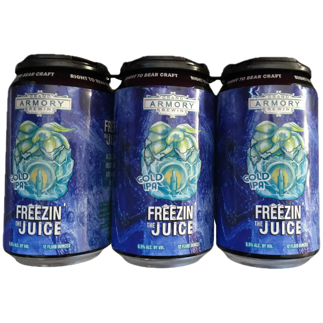 GRAND ARMORY COLD IPA FREEZIN JUICE 6PK 12OZ CAN