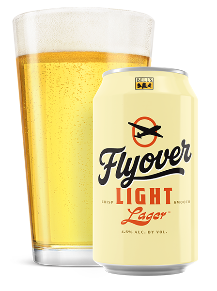 BELL'S FLYOVER LIGHT LAGER 15PK 12OZ CAN