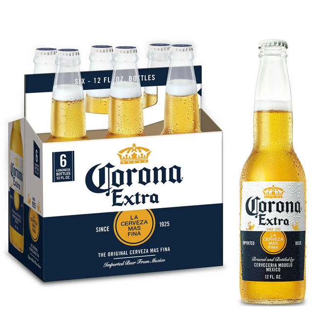 CORONA EXTRA 6PK 12OZ BOTTLE