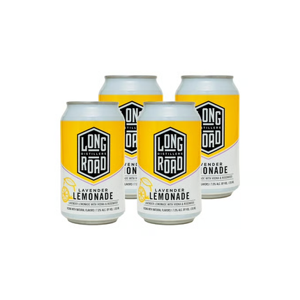 LONG ROAD RTD LAVENDER LEMONADE 4PK 12OZCAN