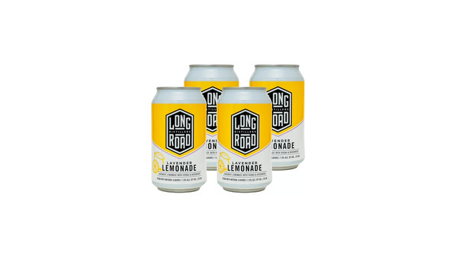 LONG ROAD RTD LAVENDER LEMONADE 4PK 12OZCAN