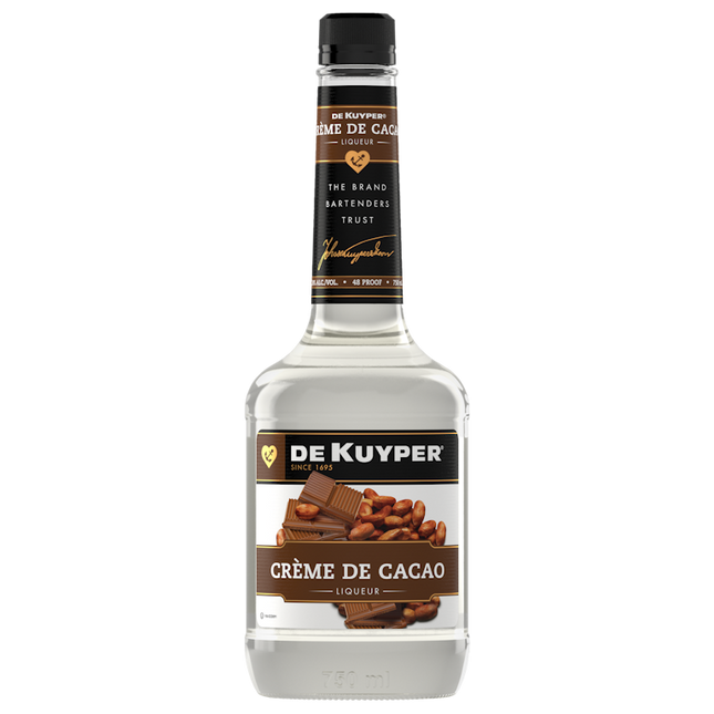 DEKUYPER CR DE COCOA WHITE 48 Proof 750 ml